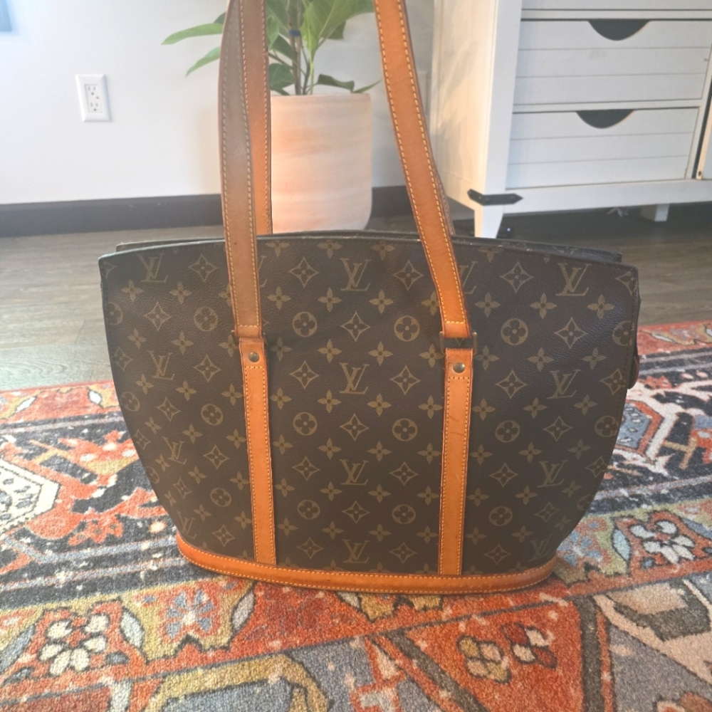 LOUIS VUITTON Monogram Babylone Tote Bag